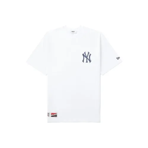 NEW ERA New York Yankees Белая Мужская Футболка