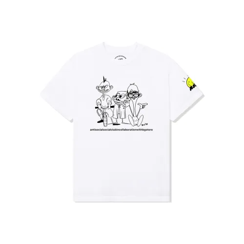 ANTI SOCIAL SOCIAL CLUB x BG T-Shirt Унисекс Белый