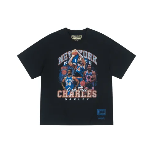 Mitchell Ness Черная Унисекс Футболка