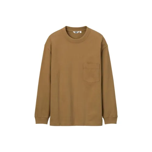 UNIQLO T-рубашка Unisex Light Umber