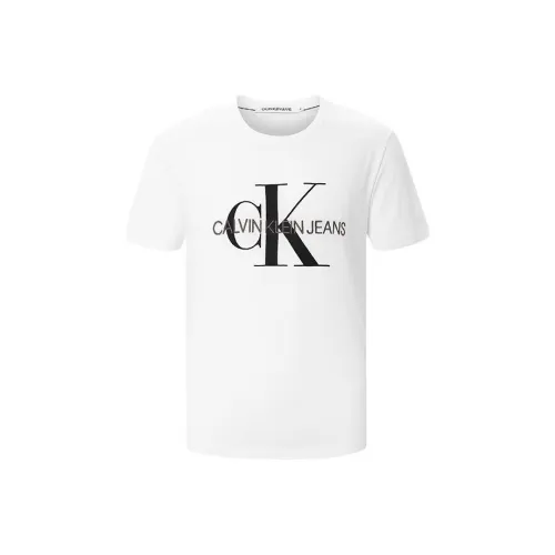 Calvin Klein Белая Унисекс Футболка