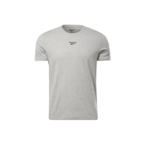 Reebok Workout READY PIPING T Рубашка Мужская Серого цвета