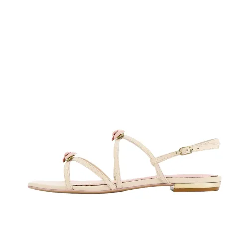 SOPHIA WEBSTER ROSETTE One Ремешок Сандалии Женские Розовые