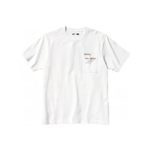 UNIQLO x Naruto Совместный модель FW23 Рубашка Унисекс Белый