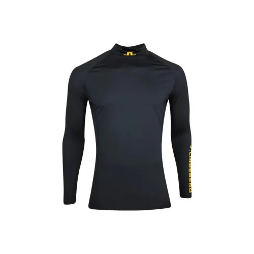 J.Lindeberg T-рубашка мужская черная