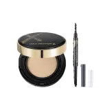 Двухкомпонентный комплект: Air Cushion W01 Айвори Белый + Лезвия-образная кисть для бровей карандаш 03 Светло-Серый