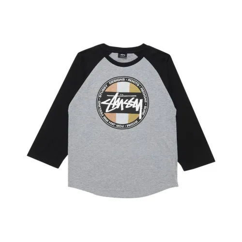 Stussy Серый Мужской T-Рубашки