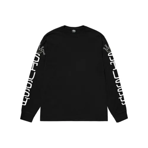 Stussy Праздника FW23 Jumbo LS Tee PIGMENT Окрашенная T Рубашка Унисекс