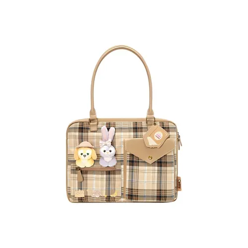 Disney Ткань Сумка Сумка через плечо Унисекс Коричневый