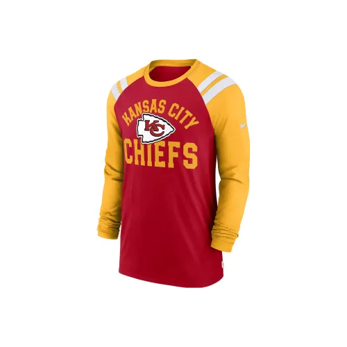 Nike KANSAS CITY Chiefs Классический Arc Модный T-Shirt KANSAS CITY Chiefs Мужской Красный