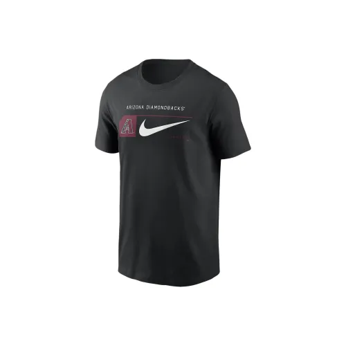 Nike Arizona Diamondbacks Команда Swoosh LOCKUP T-Shirt Мужской Черный