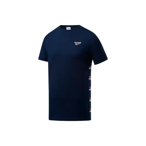 Reebok Tee T-Shirt Унисекс Темно-синий