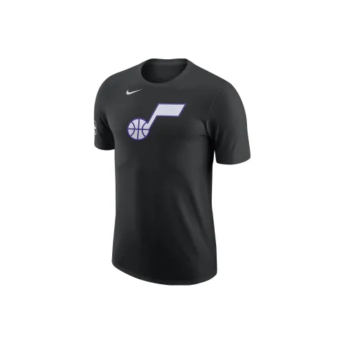 Nike Utah Jazz Городская Edition T-Shirt Городская Edition Utah Jazz Мужской Черный