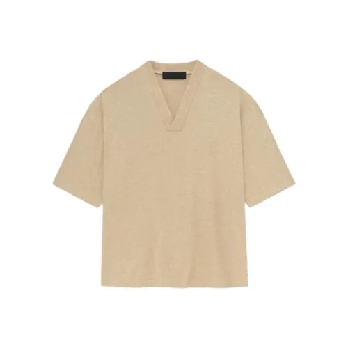 Fear Of God Essentials Золотое облако/Золотой Вереск Мужская T-рубашка