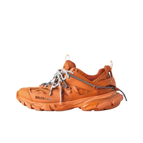 Balenciaga Track 1,0 Trail Laces Low Топ Повседневная обувь Мужская Оранжевая