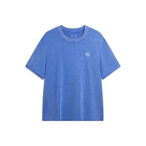 LINING Sports Life Collection Рубашка Мужская Радужная Синяя