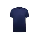 Глубокий морской синий принт/PRT2