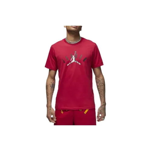 Jordan Flight MVP T-Shirt Мужской Красный Топ Красный