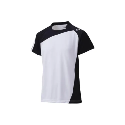 ASICS Унисекс Волейбол Костюм T-Рубашка Унисекс Черный Белый