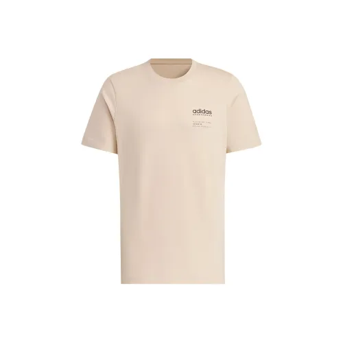Adidas SS24 T-Shirt Унисекс Magic Light Brown Black