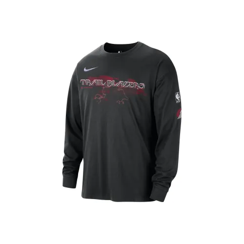 Nike Мужские черные футболки