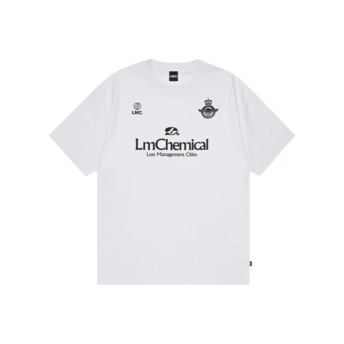 LMC Белая унисекс футболка