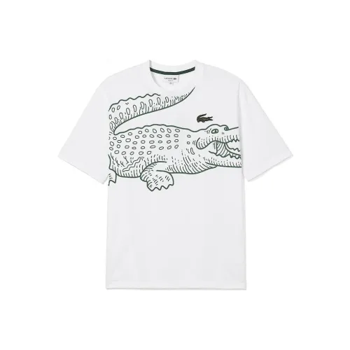 LACOSTE Collaboration Белый/001 Мужская T-рубашка