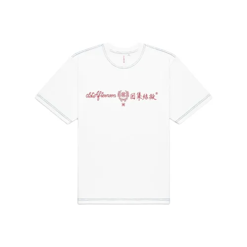 Clot Leading and Laggard, Collection Белая Унисекс Рубашка T