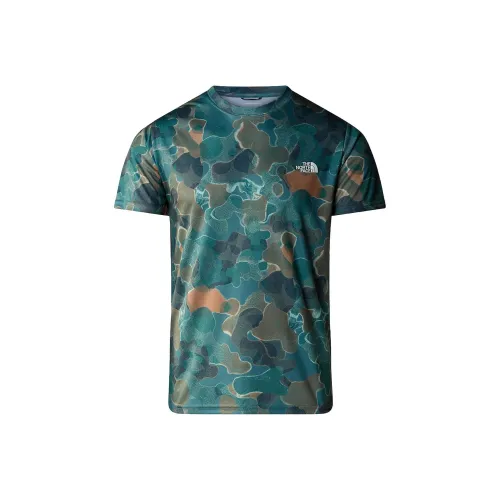 THE NORTH FACE REAXION AMP T Рубашка Мужская Темный Шалфей