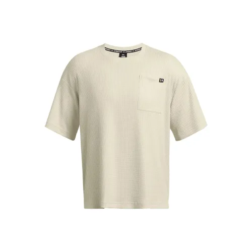 Under Armour Rival Песочный Мужской T-Рубашка