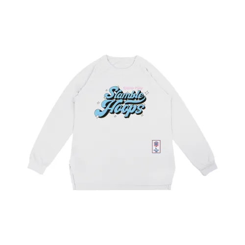 Slamble Длинный рукав Т-рубашка Унисекс