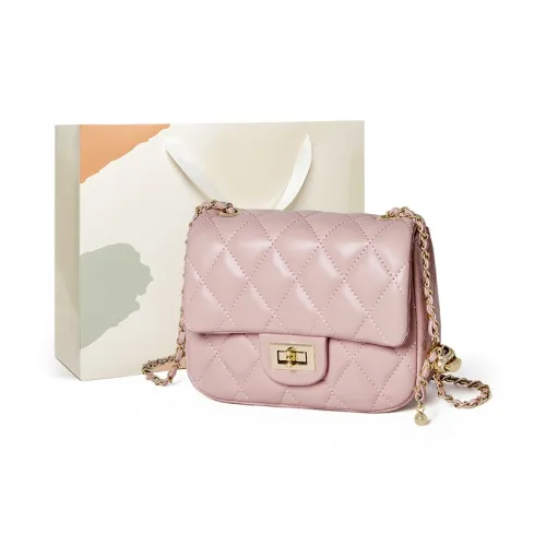 15 MINS Синтетическая кожа Маленькая квадратная сумка Сумка через плечо Мини Женская Розовый Черный Белый