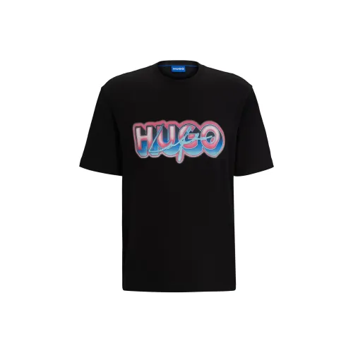 Hugo Boss Мужские Черные Рубашки