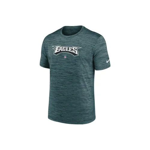 Nike Dri Fit Sideline Velocity NFL Philadelphia Eagles T-Shirt Мужской Зеленый