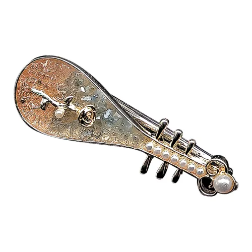 JINGLINGLONG Боковая сторона Заколка для челки Китайский стиль Розовый Pipa Заколка для волос Клюв Заколка для волос