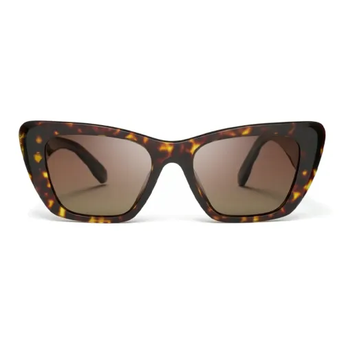 TORY BURCH Bio Based Ацетат Угольный Кошачий глаз Солнцезащитные очки Унисекс Черепаховый
