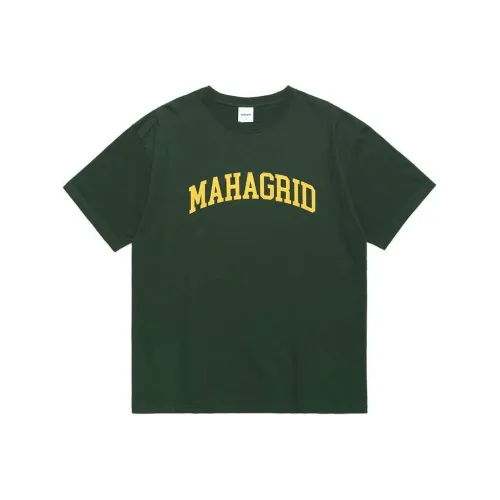MAHAGRID Зеленая Унисекс Футболка