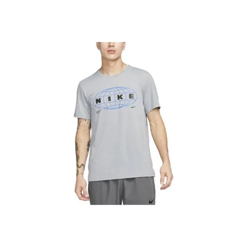 nike Pro Dri Fit T-Shirt Мужской Дымчатый Серый
