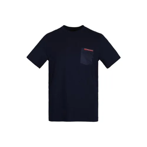 PRADA Мужские черные T-рубашки