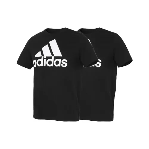 Adidas M BL Sj T Рубашка Мужская 2 упаковки черный