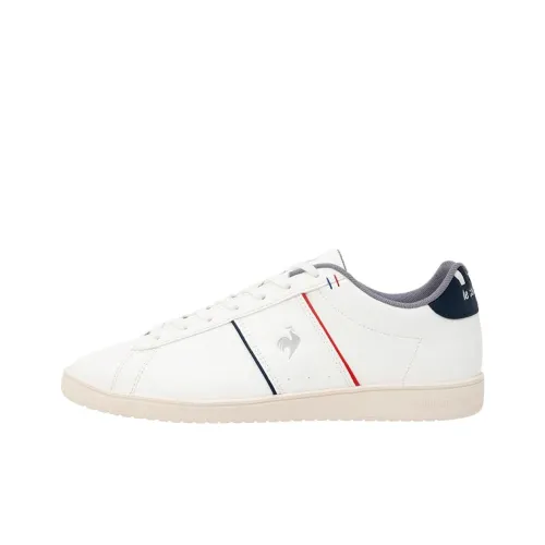 Le Coq Sportif LCS CHATEAU 3 Устойчивый к истиранию Дышащий Низкий Верх Повседневная Обувь Унисекс Белый