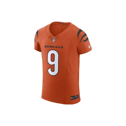 nike JOE Burrow CINCINNATI Bengals T-Shirt Мужской Желтый