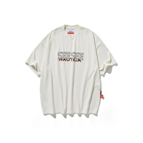 Nautica White Sail x SEESEE SS24 T Рубашка Унисекс