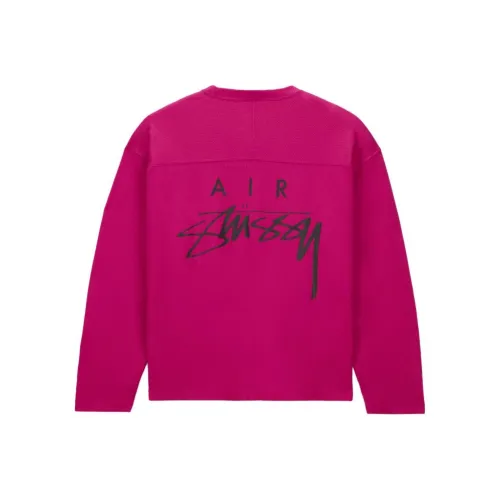 Nike x Stussy T-Shirt US Version Unisex Pink
