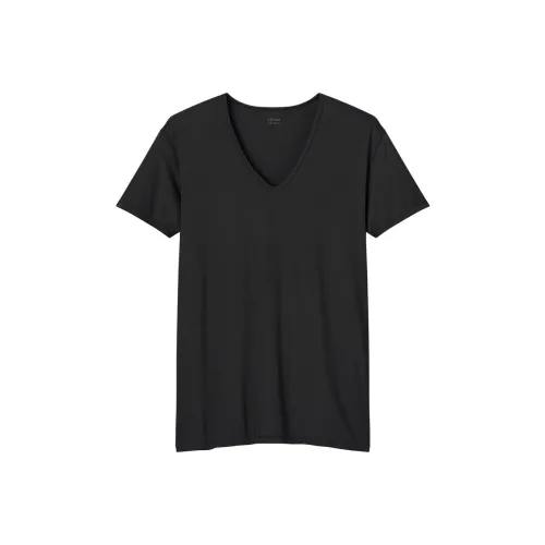 UNIQLO Черный 09 Мужская T-рубашка