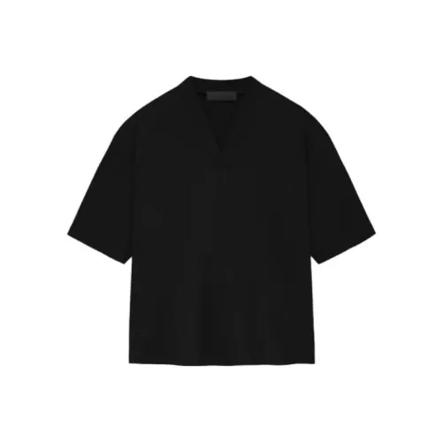 Fear Of God Essentials FW23 Cloud Series T-Shirt Мужской Глубокий Черный Глубокий Черный