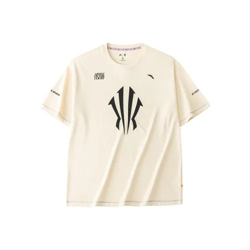 Anta Лунно-белый Унисекс Футболка