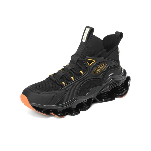 King Jinmai Slip-resistant Breathable Lightweight High Top Casual Men's King Jinmai Противоскользящий Дышащий Легкий Высокий Топ Повседневный Мужской