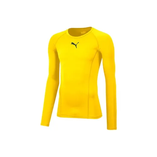 PUMA LIGA BASELAYER Желтая Мужская Футболка