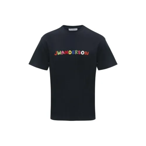 JW Anderson T-Shirt Унисекс Морской Синий